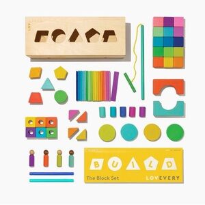 Lovevery Colorful Block Set for Kids
